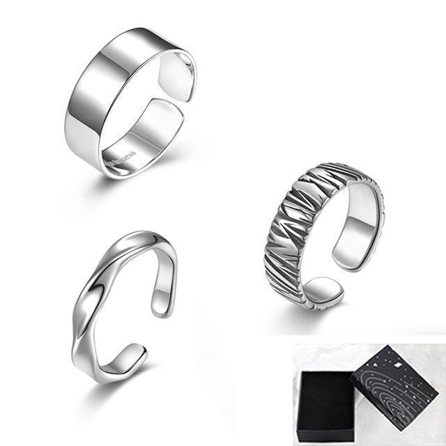 可調節簡約冷淡風ins小眾高級指環戒指首飾