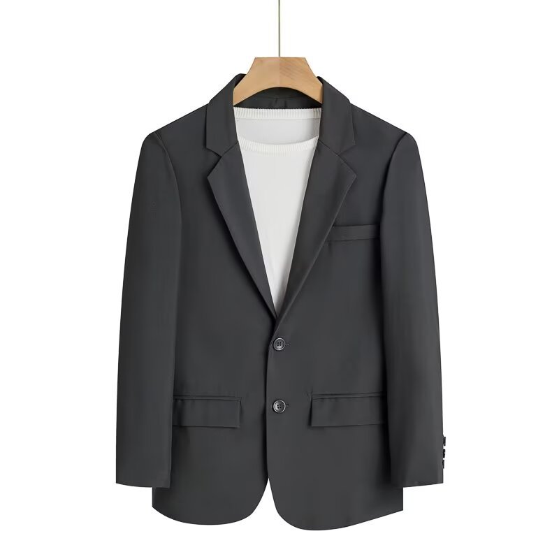 【整套】高級感商務西服外套+休閒西裝褲兩件套裝-NitSoon