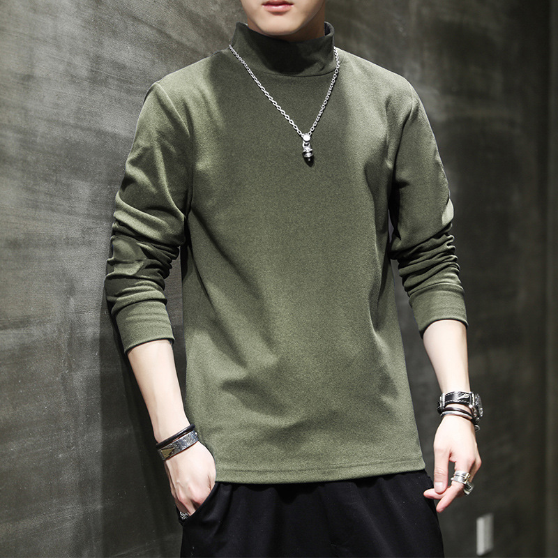 德絨毛衣長袖韓版潮流打底T恤