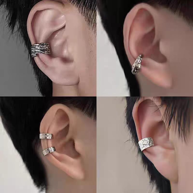 高級感無耳洞小眾設計耳夾耳扣假耳釘耳骨夾