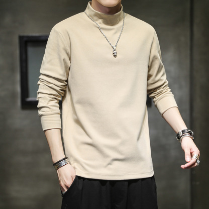 德絨毛衣長袖韓版潮流打底T恤