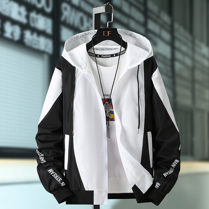 新款夾克衫棒球服薄款寬鬆潮流帥氣外套