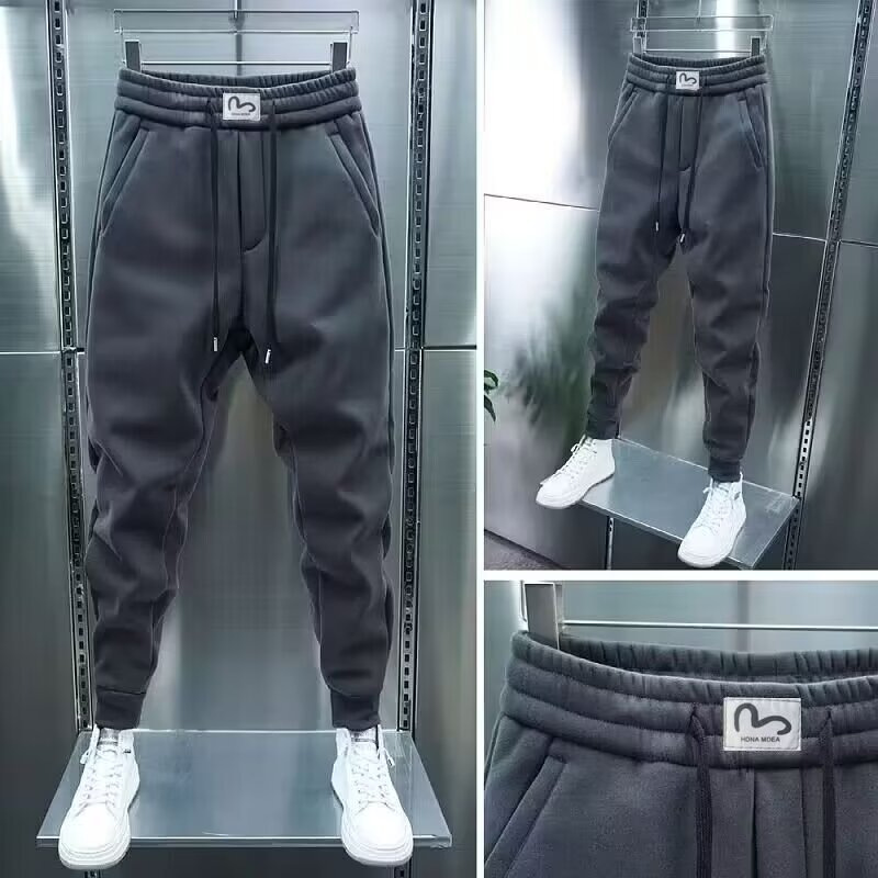 寬鬆韓版休閒顯高束腳修身顯瘦百搭哈倫褲