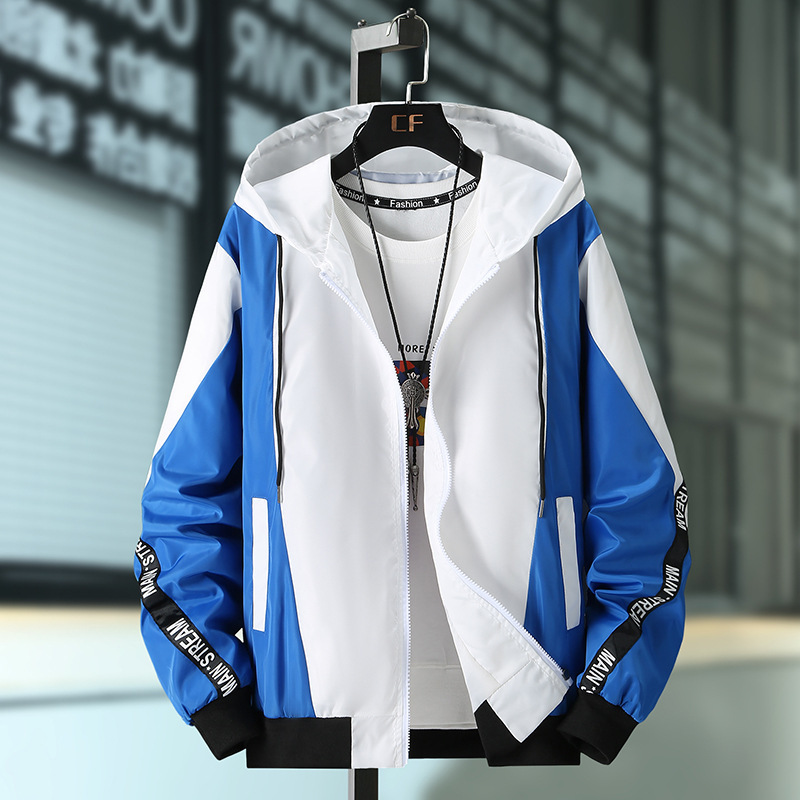 新款夾克衫棒球服薄款寬鬆潮流帥氣外套