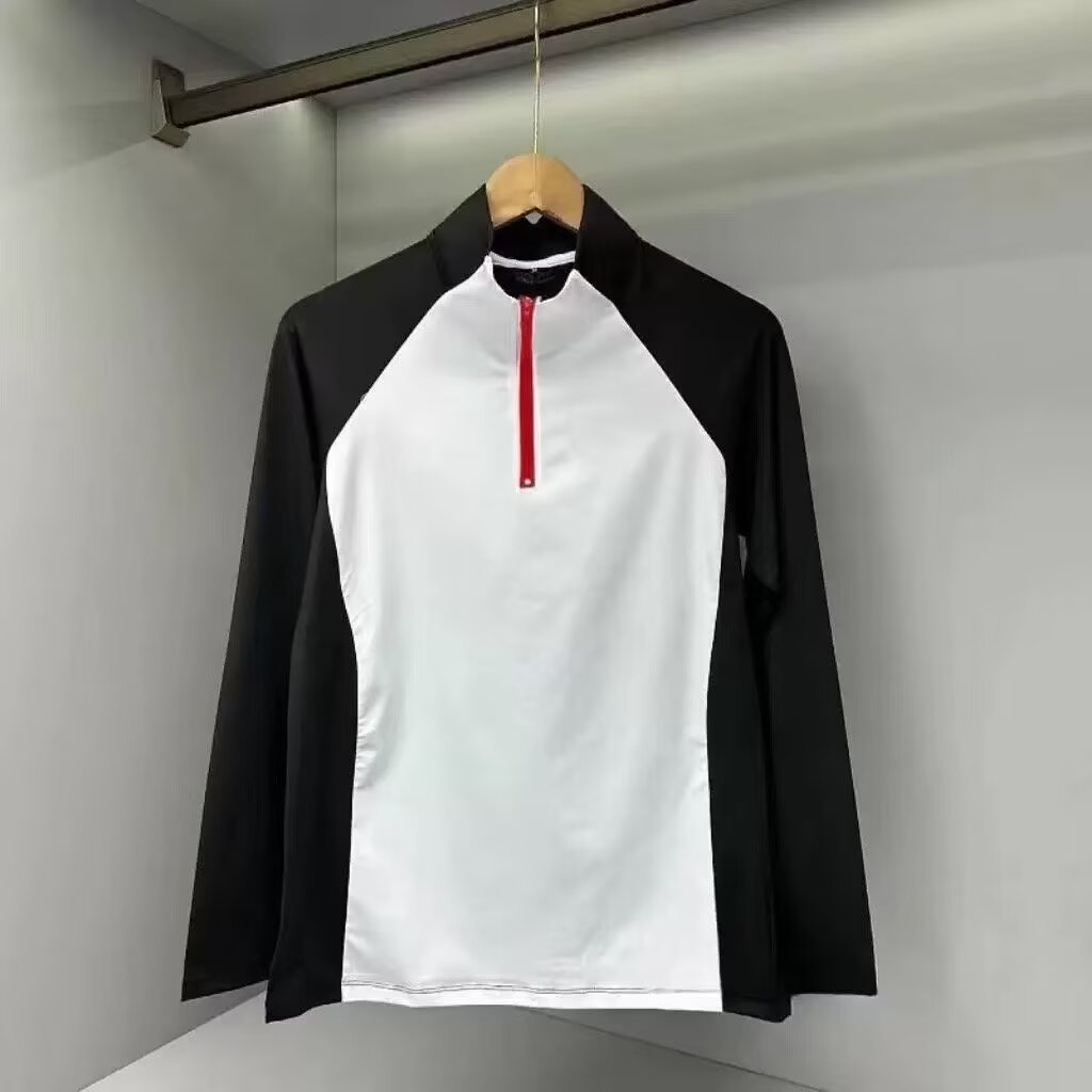 戶外立領跑步快乾衣休閒內搭運動t恤