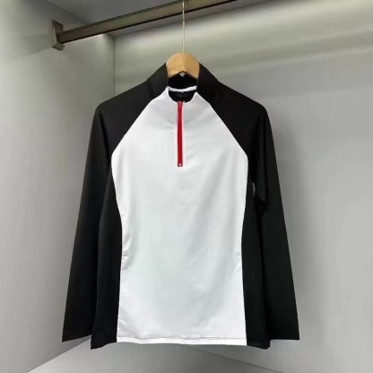 戶外立領跑步快乾衣休閒內搭運動t恤