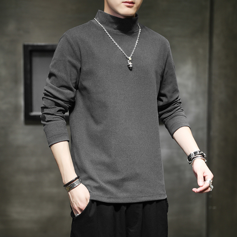 德絨毛衣長袖韓版潮流打底T恤