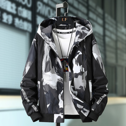 新款夾克衫棒球服薄款寬鬆潮流帥氣外套