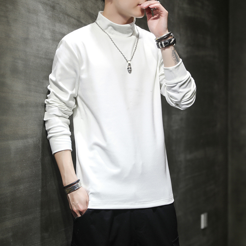 德絨毛衣長袖韓版潮流打底T恤