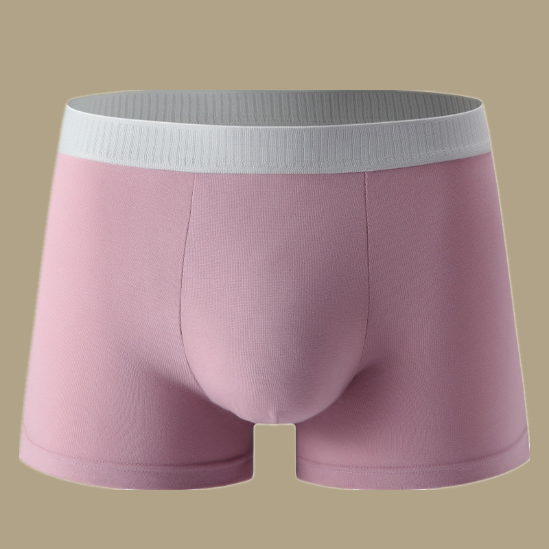 石墨烯中腰舒適高彈透氣平角褲內褲-Nuostyle