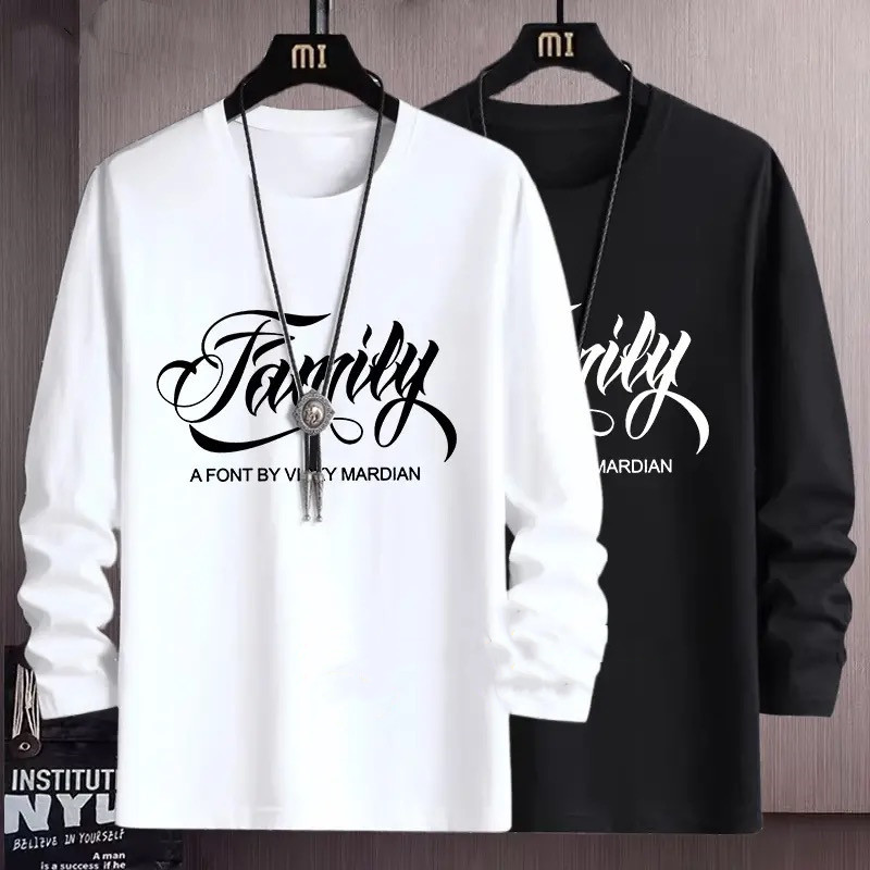 大碼韓版打底衫印花寬鬆休閑圓領長袖t恤