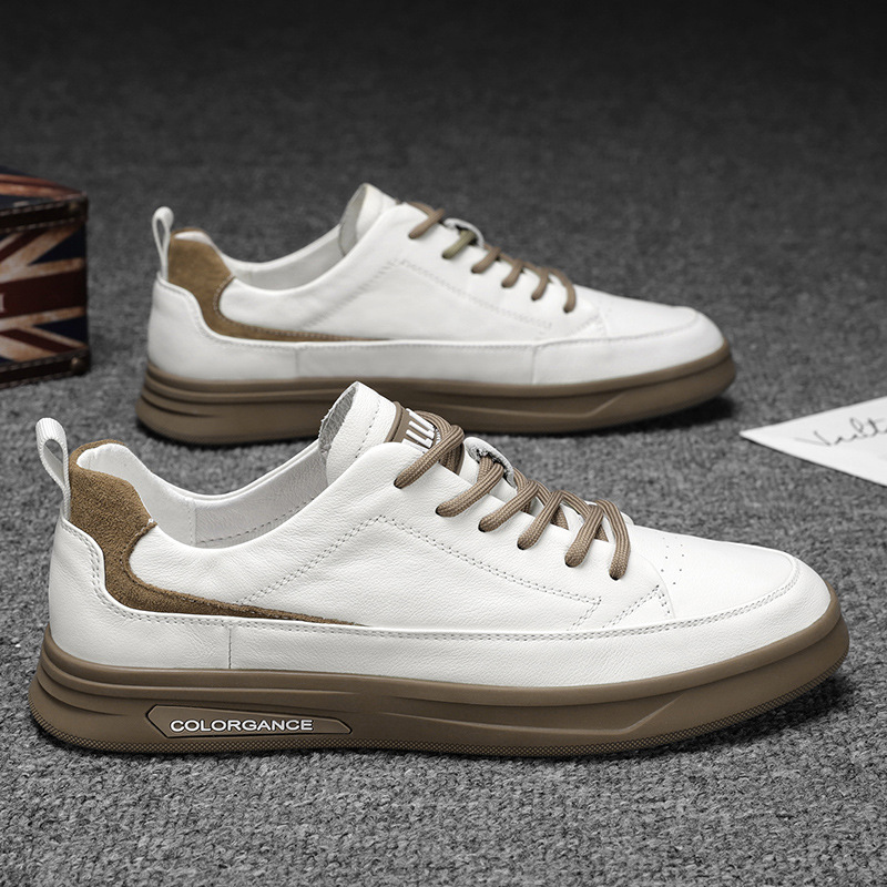 透氣薄款運動平板鞋休閒一腳蹬潮鞋