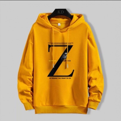 時尚潮流字母印花寬鬆休閒連帽T