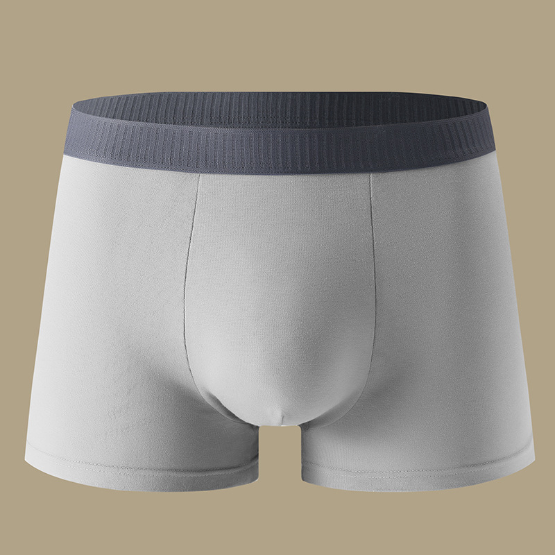 石墨烯中腰舒適高彈透氣平角褲內褲-Nuostyle