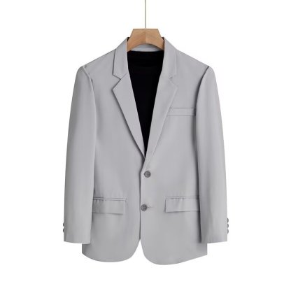 【整套】高級感商務西服外套+休閒西裝褲兩件套裝-NitSoon