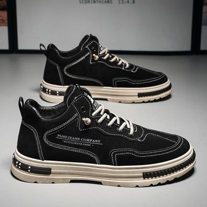 防滑耐磨工裝鞋厚底馬丁靴鞋靴