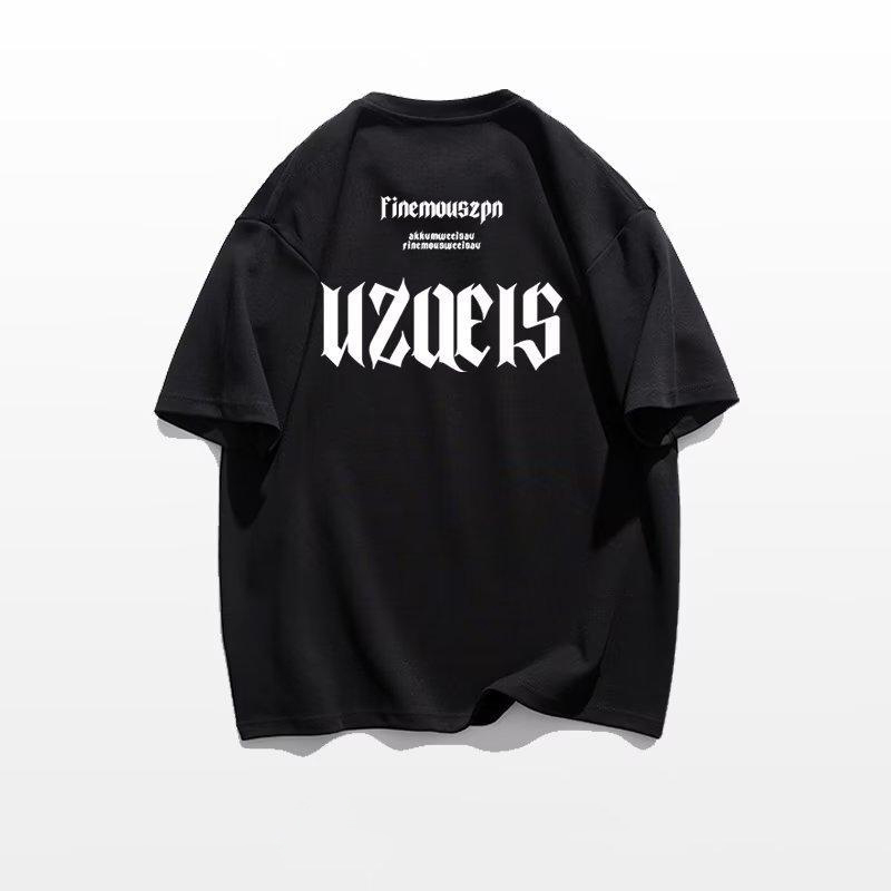 Ins潮港風印花字母短袖T恤