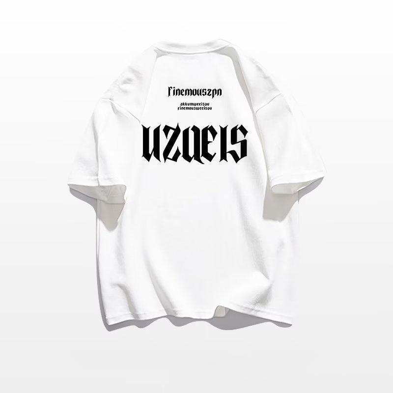 Ins潮港風印花字母短袖T恤