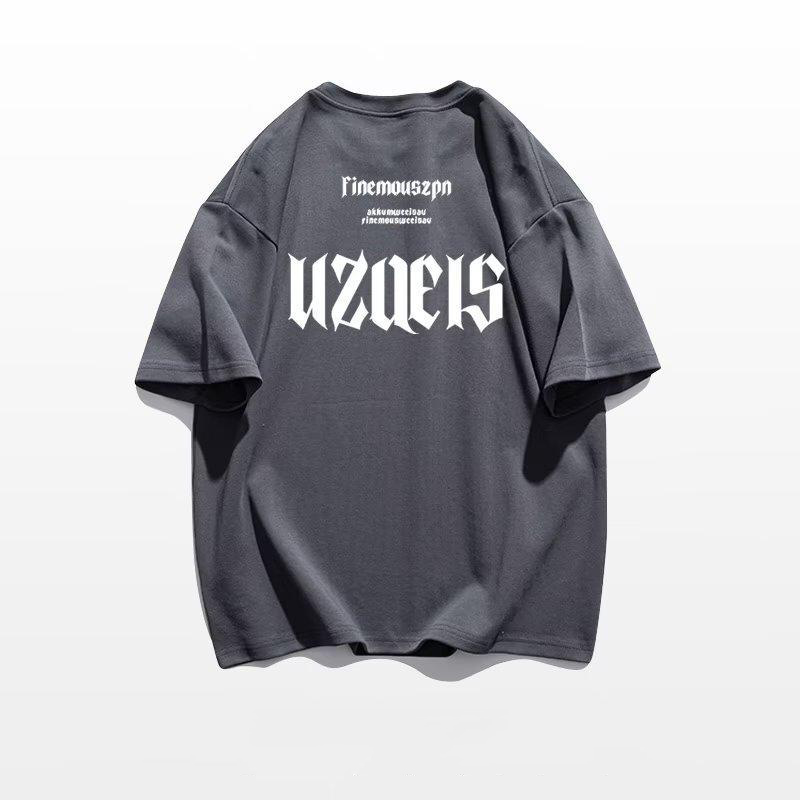 Ins潮港風印花字母短袖T恤