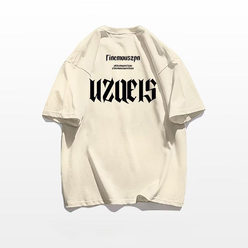 Ins潮港風印花字母短袖T恤