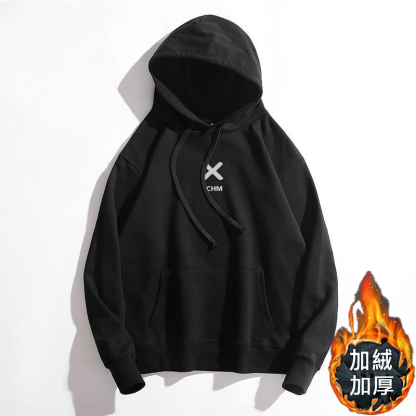 Ins潮牌連帽潮流簡約字母印花衛衣