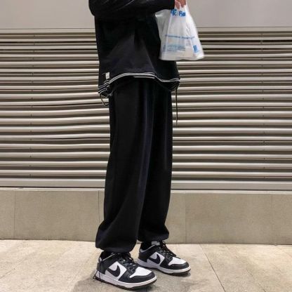 【單件/套裝】美式寬鬆慵懶短袖+牛仔襯衫+休閒褲三件套裝