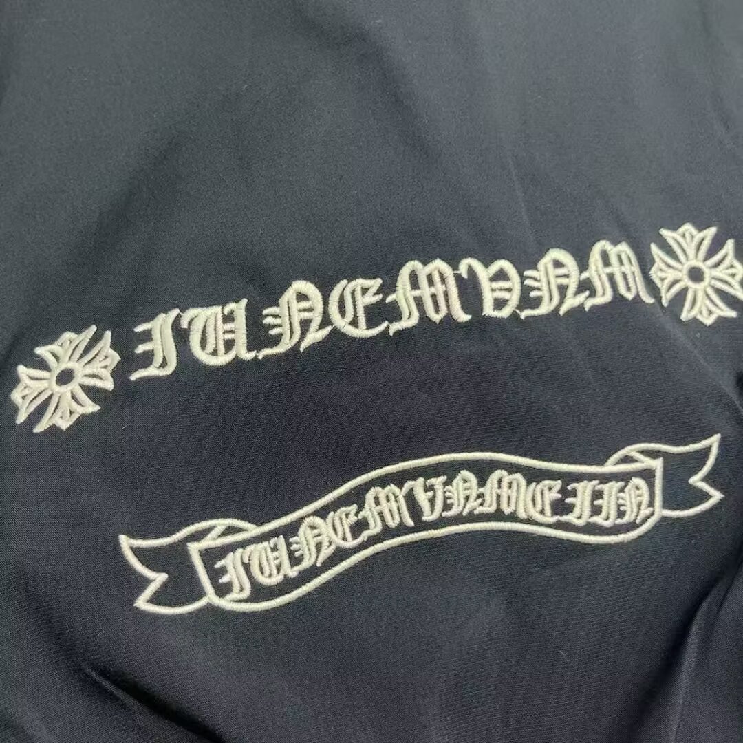 潮流寬鬆立領工裝外套素色休閒防風夾克