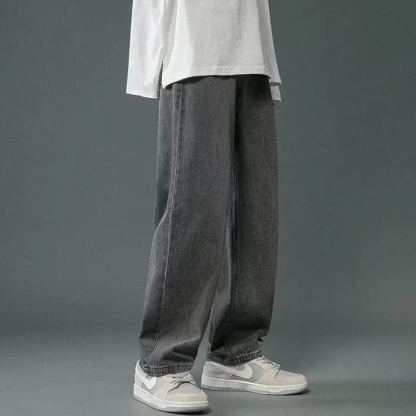 青春流行薄款款牛仔褲水洗長褲日常褲裝