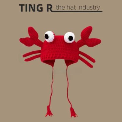 怪物史萊克綠色可愛卡通節日個性搞怪針織帽