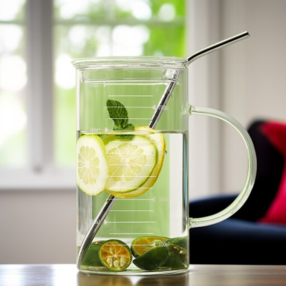 Large-capacity glass