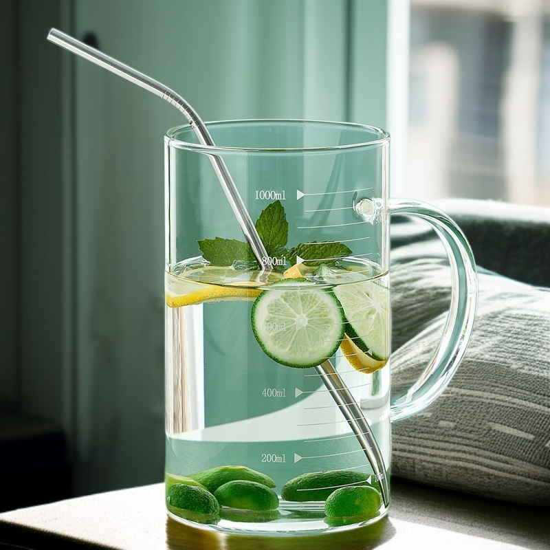 Large-capacity glass