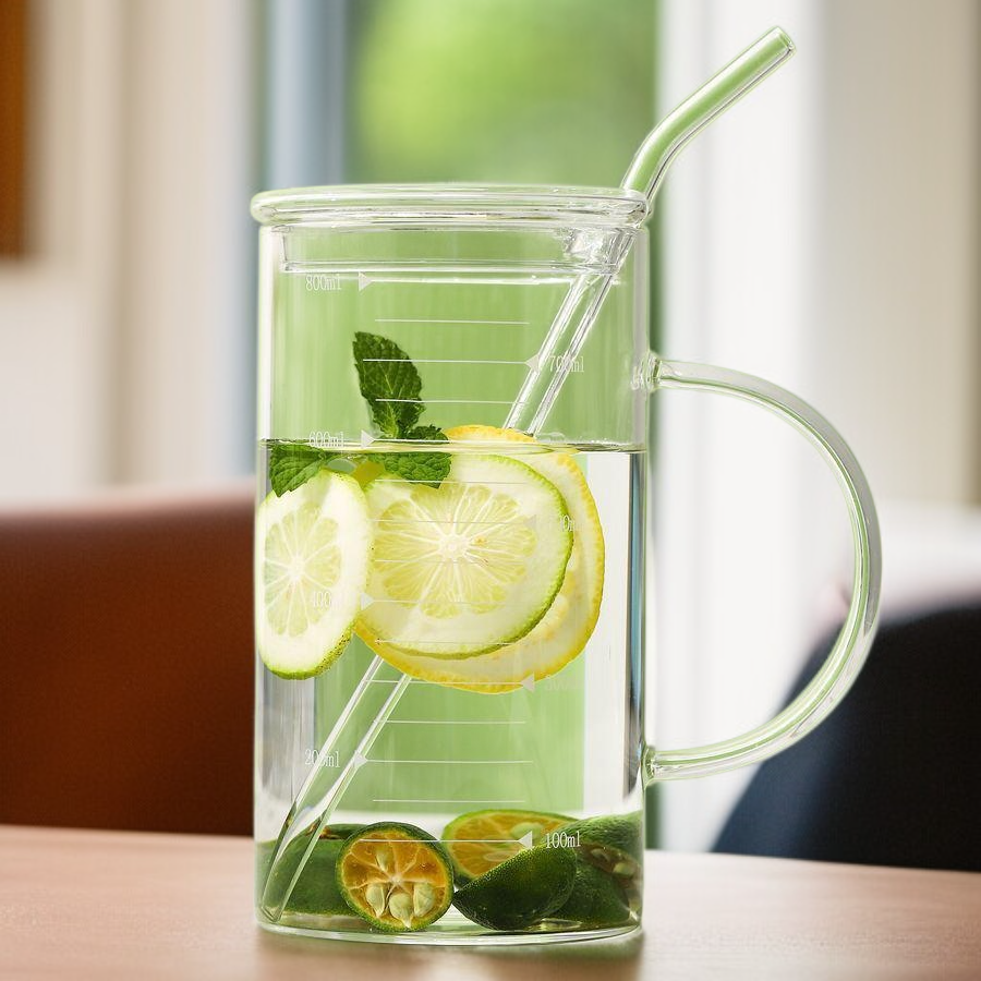 Large-capacity glass