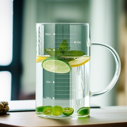 Large-capacity glass