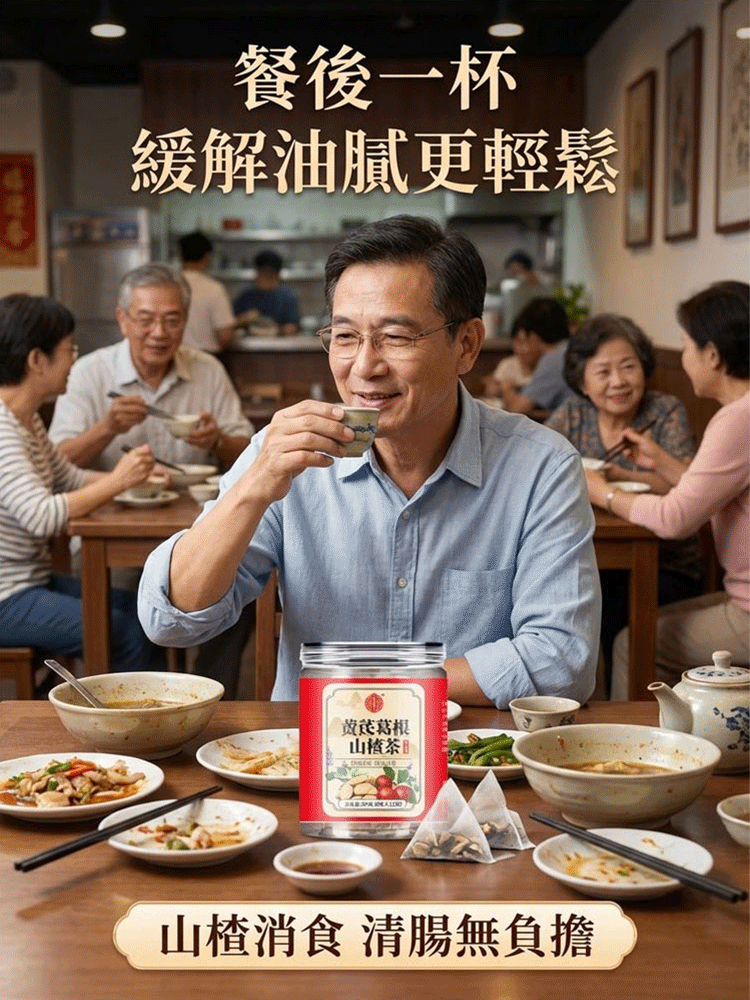 黃耆葛根山楂茶