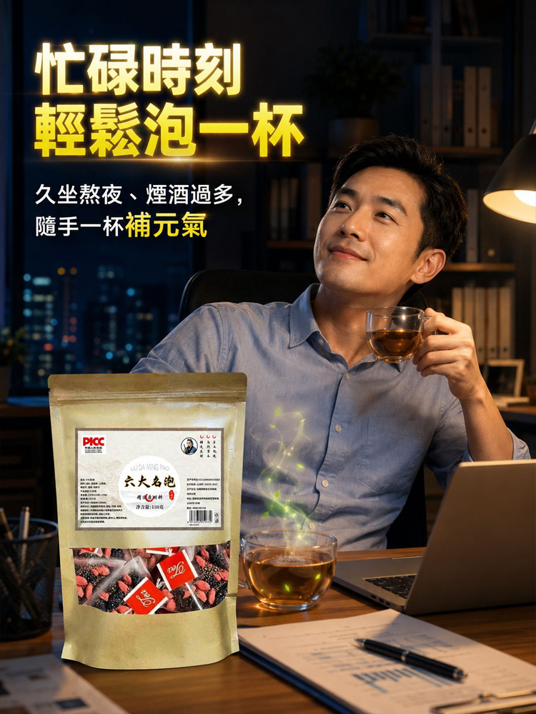 【京都漢方生技大廠 × 台灣百年傳承老藥行】養生茶