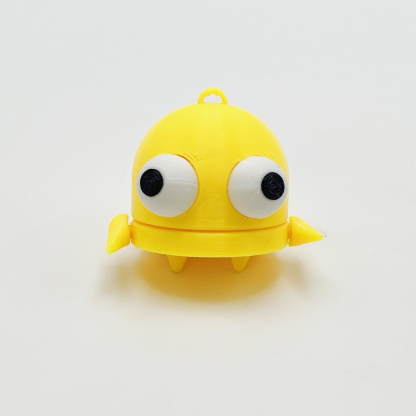 3D列印機器人公仔鑰匙圈擺飾玩具