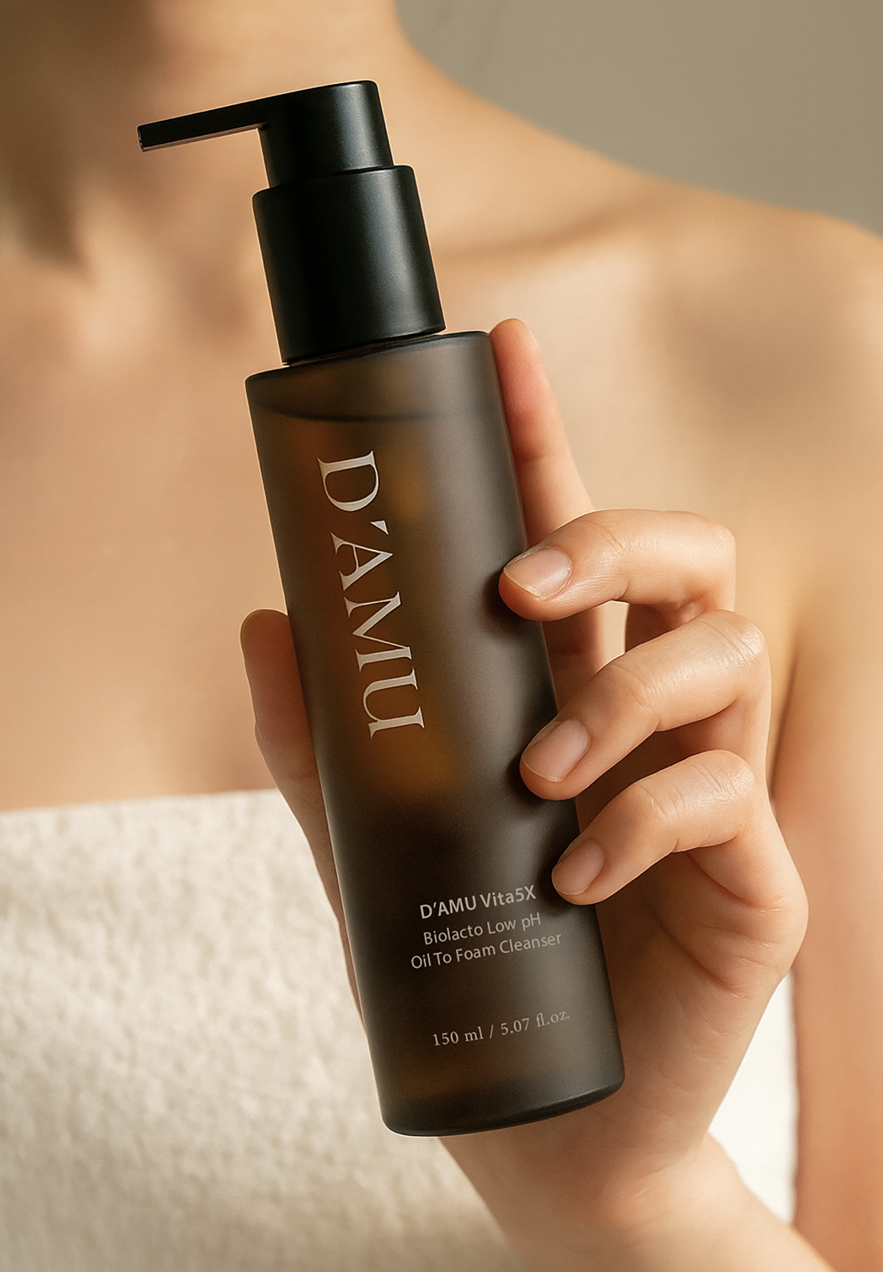 D'AMU Vita5X Biolacto Low pH Oil To Foam Cleanser 150ml