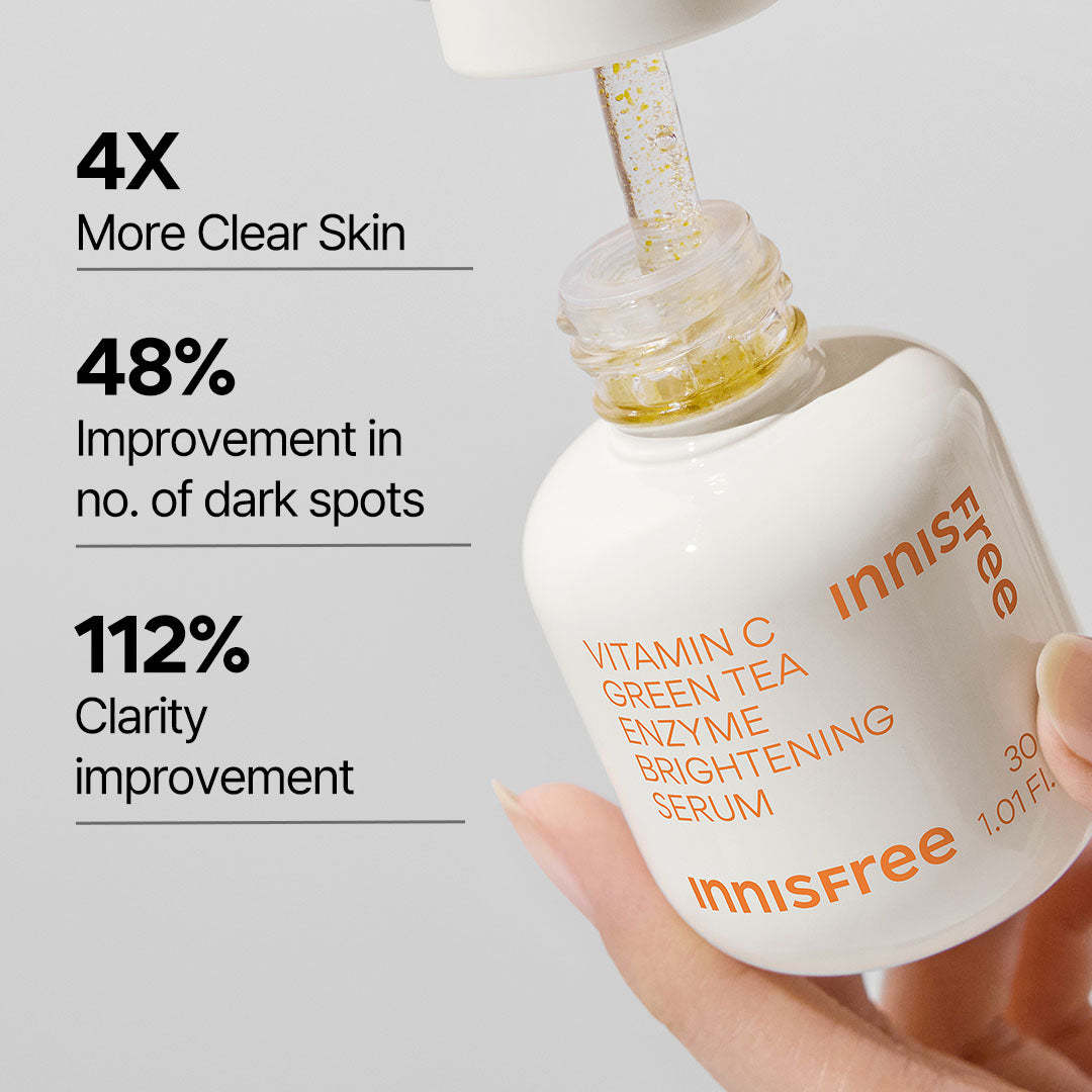 I.N.N.I.S.F.R.E.E Vitamin C Green Tea Enzyme Brightening Serum 7ml