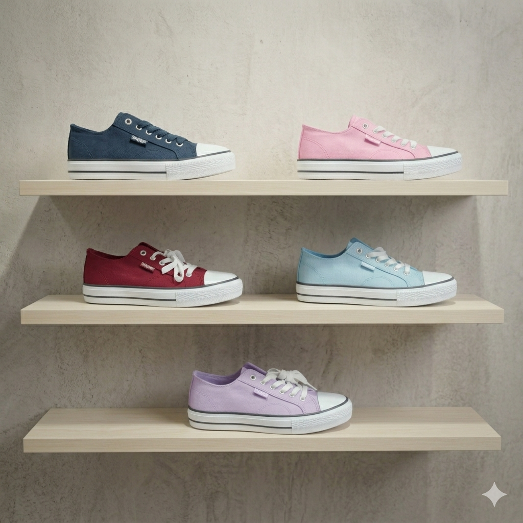 Kappa Canvas Low Cut Unisex Shoes