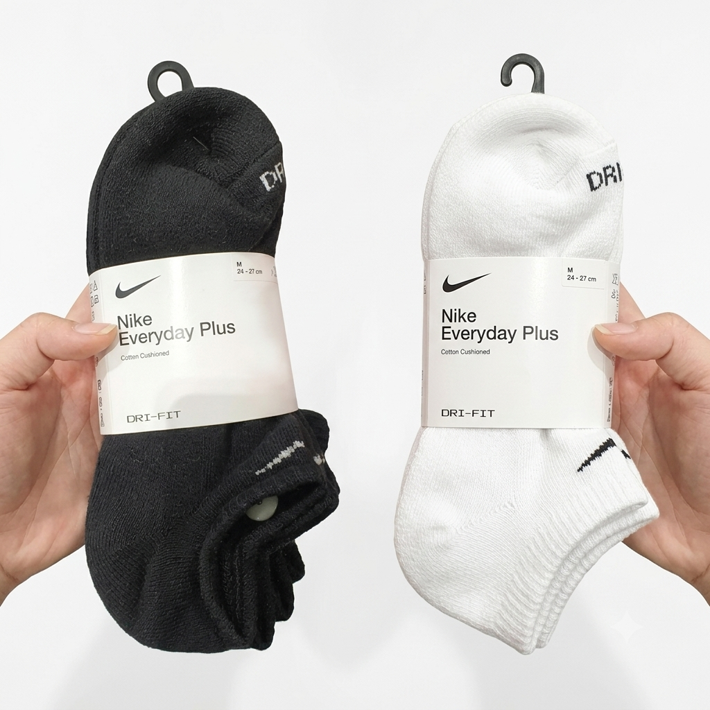 PWP Nike Everyday Dry-Fit Cotton Cushioned (Fits 24 - 27cm)