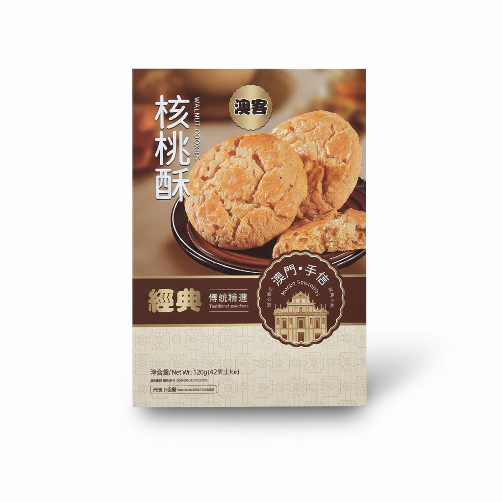 Macao Flavours - Handmade Egg Rolls / Phoenix Rolls (w/wo Seaweed) / Walnut Cookies / Almond Cakes (w/wo Salt)