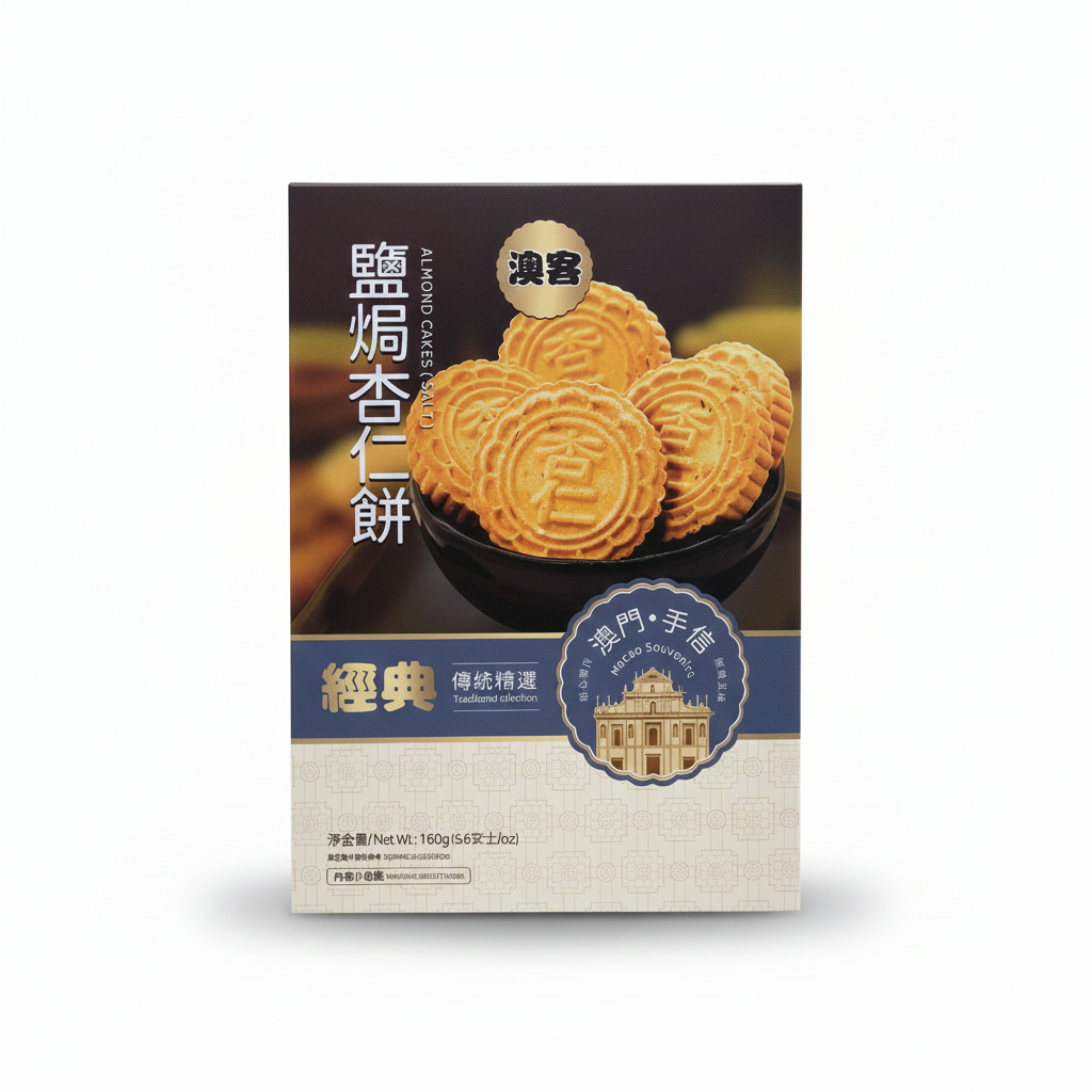 Macao Flavours - Handmade Egg Rolls / Phoenix Rolls (w/wo Seaweed) / Walnut Cookies / Almond Cakes (w/wo Salt)