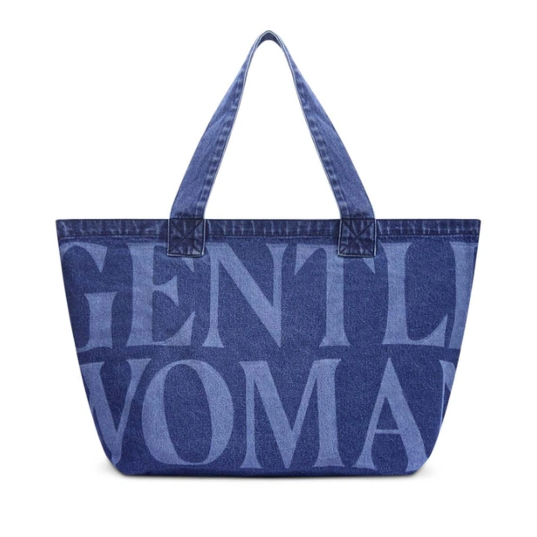 GENTLEWOMEN Denim Jumbo Tote Bag