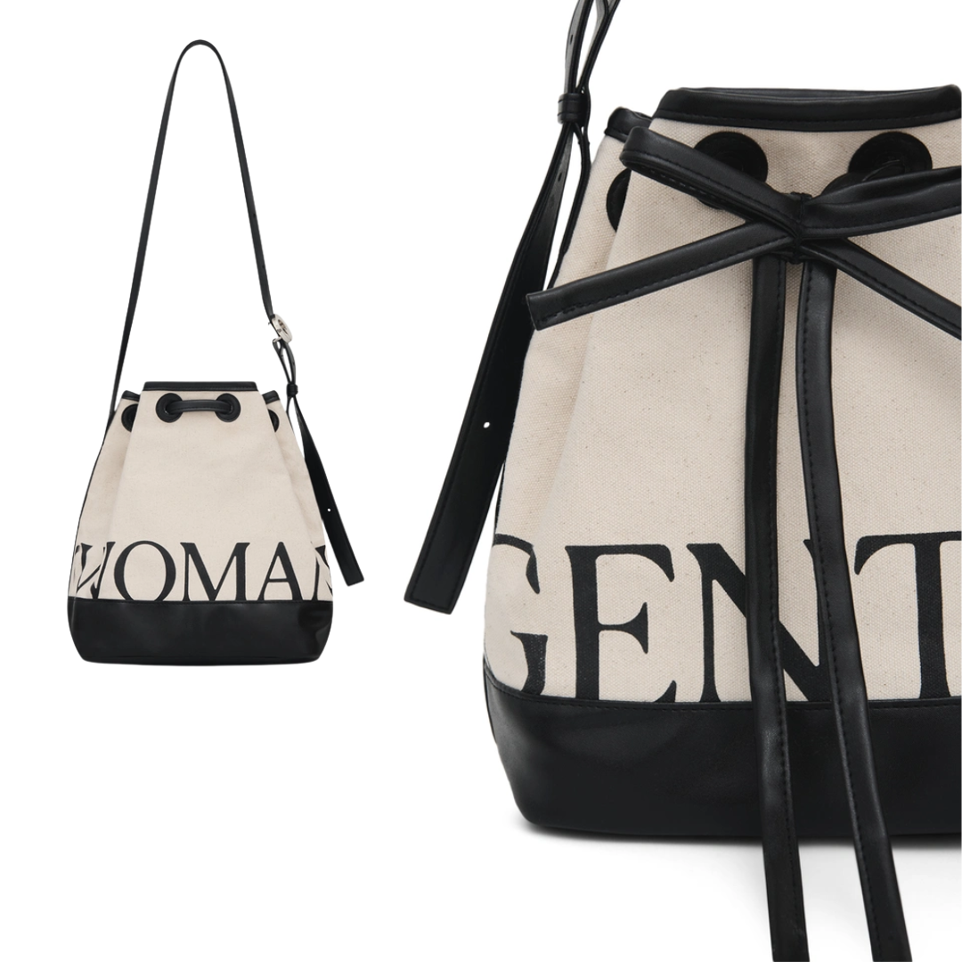 GENTLEWOMEN Magnetic Bucket Bag - BLACK
