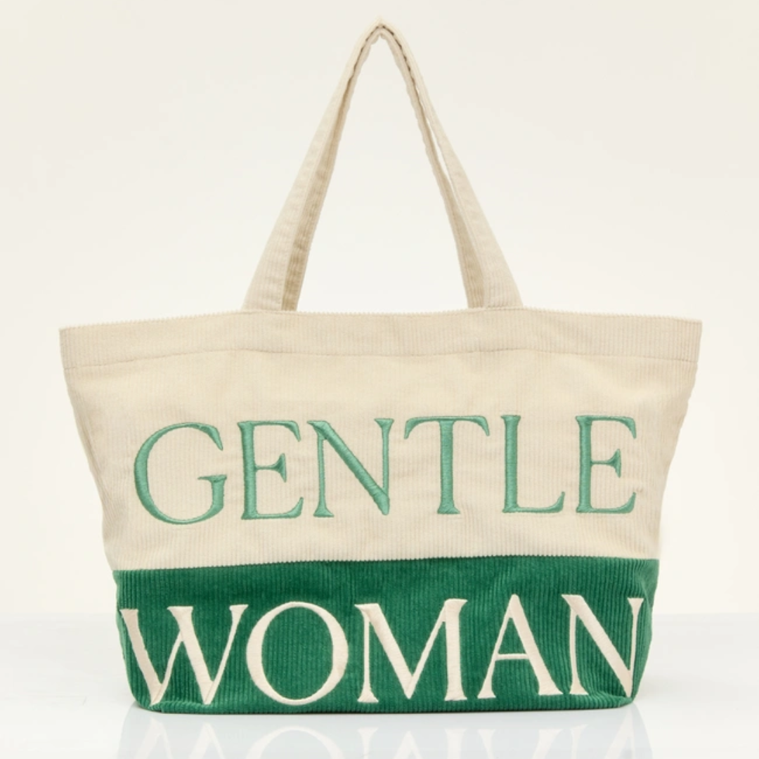 GENTLEWOMEN SAFARI SENSATION CORDUROY TOTE