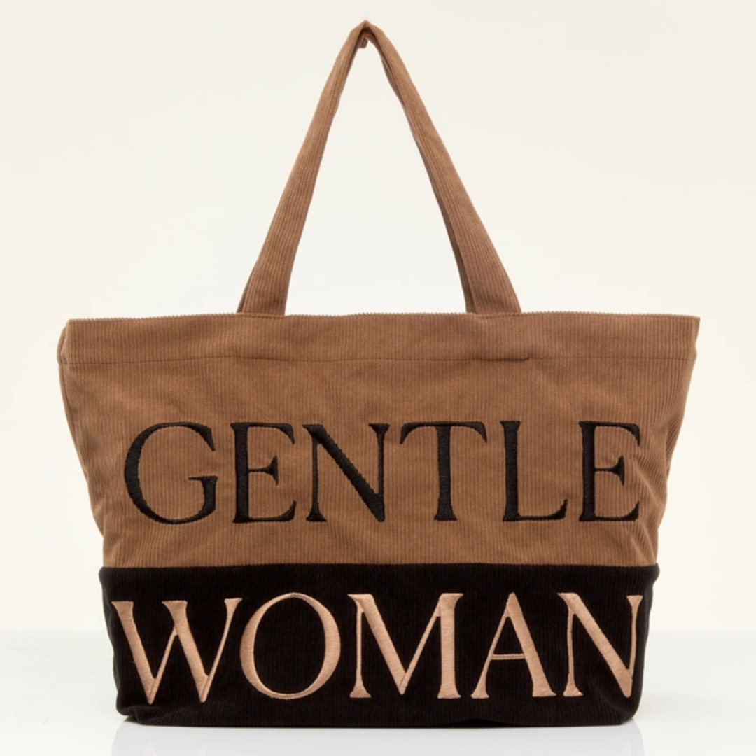 GENTLEWOMEN SAFARI SENSATION CORDUROY TOTE