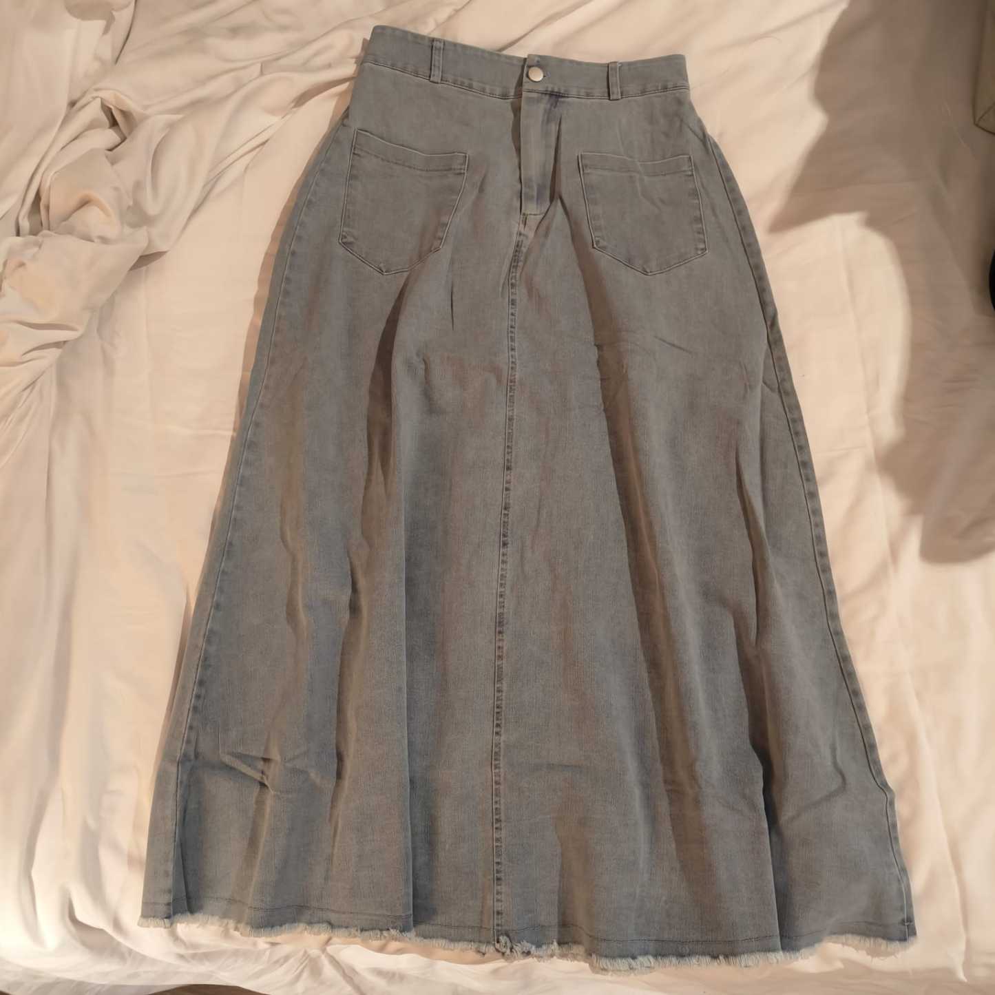 [Bangkok Live] Denim Long Skirt