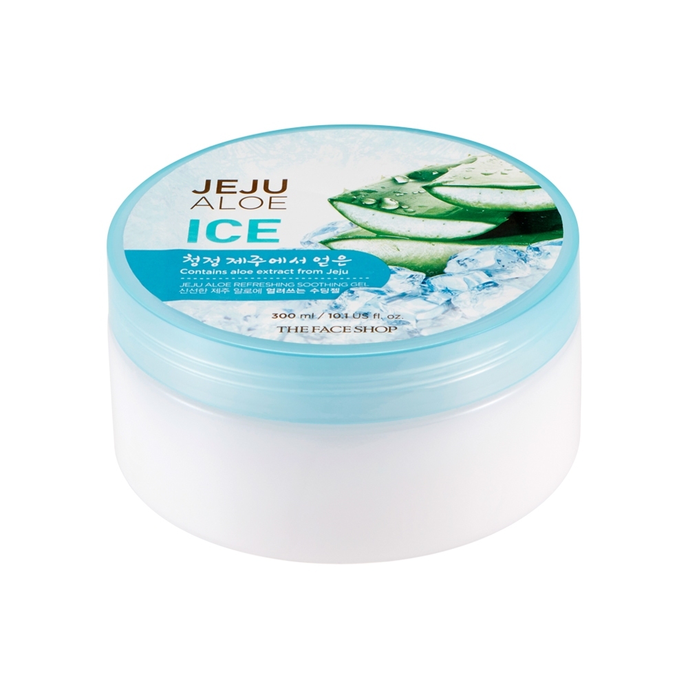 [THE FACE SHOP] Jeju Aloe Fresh Ice Soothing Gel 300ml