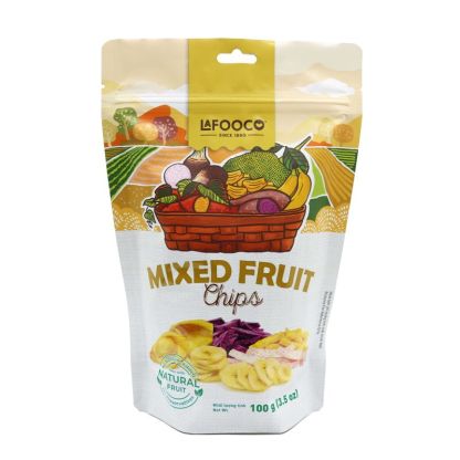 Lafooco Natural Fruit Chips, 100g - Product of Vietnam