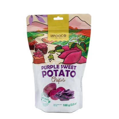 Lafooco Natural Fruit Chips, 100g - Product of Vietnam
